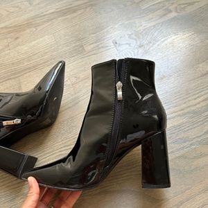 Patent Leather Boots